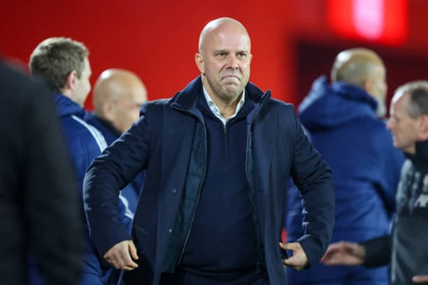 سلوت: أداء الشوط الثاني أمام نوتينجهام كان رائعًا.. وقلت للاعبين ألا يشعروا بالإحباط